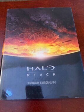 Halo Reach Legendary Edition Guide Book Hardcover Xbox 360 Strategy Manual